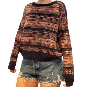 NWOT Urban Outfitters Colorful Knit Sweater
